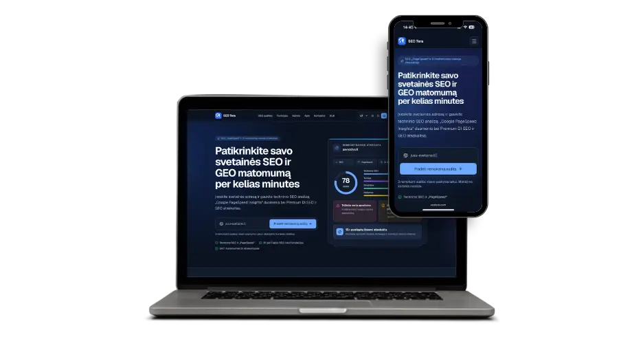 SEO Tera SaaS platforma